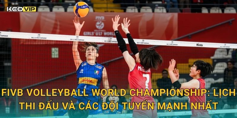 FIVB Volleyball World Championship: Lịch thi đấu và các đội tuyển mạnh nhất