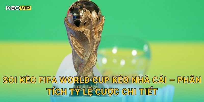 Soi kèo FIFA World Cup Kèo nhà cái – Phân tích tỷ lệ cược chi tiết